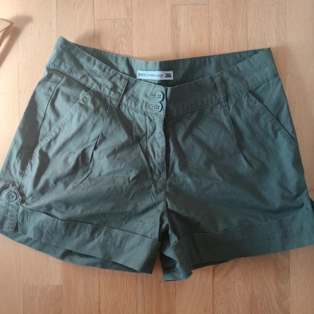 Women's Green Shorts